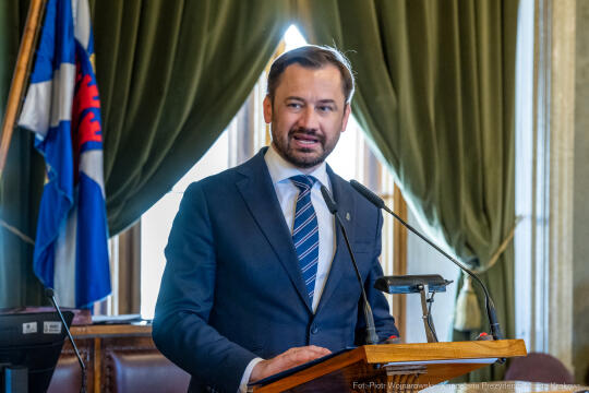 Miszalski, Bezpieczny Kraków, nagrody, policja, straż miejska, straż pożarna, wręczenie, zdjęc