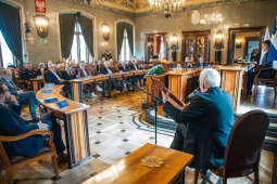 Uroczysta Sesja Rady Miasta z okazji 35. rocznicy odrodzonego samorządu terytorialnego w Polsce