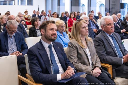 Miszalski, Kracik, Stanisław, zdjęcia, Purchla, Nagroda Dietla, wręczenie