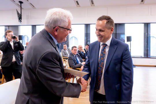 Miszalski, Kracik, Stanisław, zdjęcia, Purchla, Nagroda Dietla, wręczenie