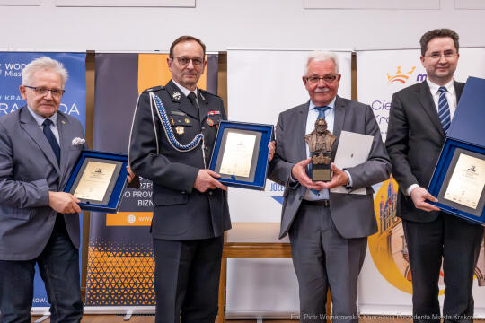 Miszalski, Kracik, Stanisław, zdjęcia, Purchla, Nagroda Dietla, wręczenie