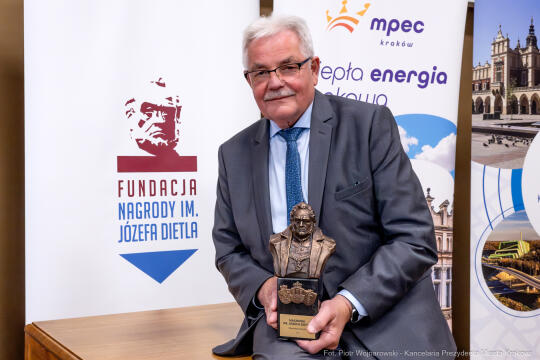 Zastępca Prezydenta Krakowa Stanisław Kracik laureatem Nagrody im. Józefa Dietla