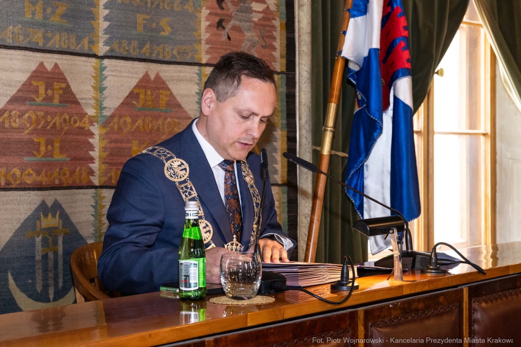 Miszalski, sesja, uroczysta, odrodzenie, Samorządu Terytorialnego, Kosek  Autor: P. Wojnarowski