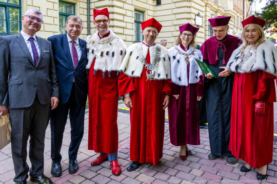 Uniwersytet Ekonomiczny, 100 lat, jubileusz, Miszalski, Buzek, Mazur, Kosek, Honoris Causa