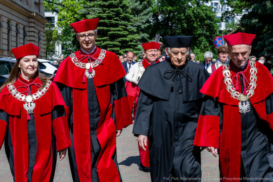 Uniwersytet Ekonomiczny, 100 lat, jubileusz, Miszalski, Buzek, Mazur, Kosek, Honoris Causa