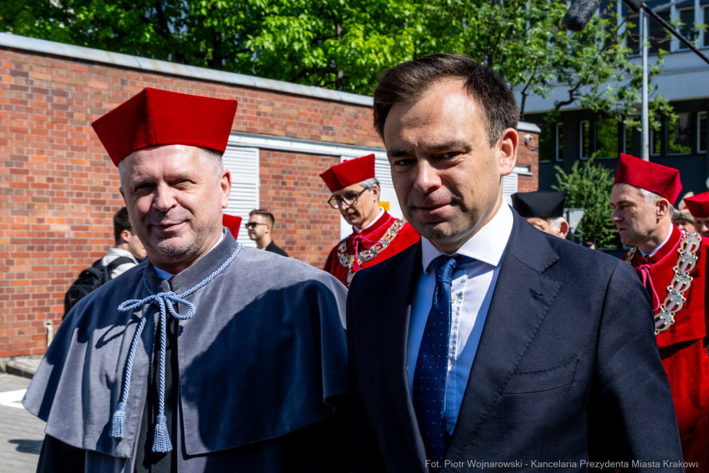 Uniwersytet Ekonomiczny, 100 lat, jubileusz, Miszalski, Buzek, Mazur, Kosek, Honoris Causa  Autor: P. Wojnarowski