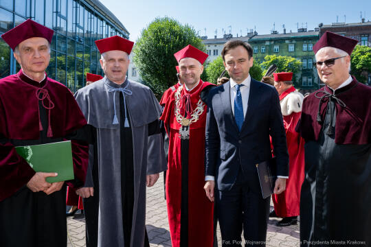 Uniwersytet Ekonomiczny, 100 lat, jubileusz, Miszalski, Buzek, Mazur, Kosek, Honoris Causa