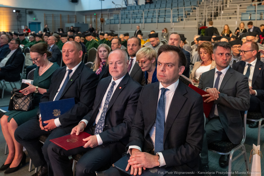 Uniwersytet Ekonomiczny, 100 lat, jubileusz, Miszalski, Buzek, Mazur, Kosek, Honoris Causa  Autor: P. Wojnarowski
