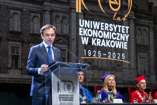 Uniwersytet Ekonomiczny, 100 lat, jubileusz, Miszalski, Buzek, Mazur, Kosek, Honoris Causa