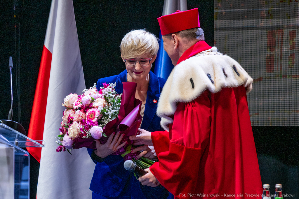 Uniwersytet Ekonomiczny, 100 lat, jubileusz, Miszalski, Buzek, Mazur, Kosek, Honoris Causa  Autor: P. Wojnarowski