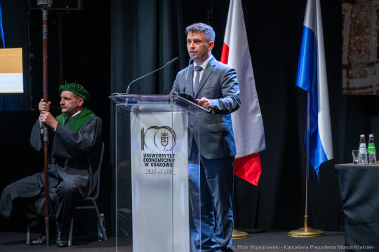 Uniwersytet Ekonomiczny, 100 lat, jubileusz, Miszalski, Buzek, Mazur, Kosek, Honoris Causa