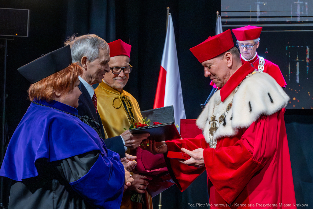 Uniwersytet Ekonomiczny, 100 lat, jubileusz, Miszalski, Buzek, Mazur, Kosek, Honoris Causa  Autor: P. Wojnarowski