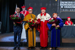 Uniwersytet Ekonomiczny, 100 lat, jubileusz, Miszalski, Buzek, Mazur, Kosek, Honoris Causa