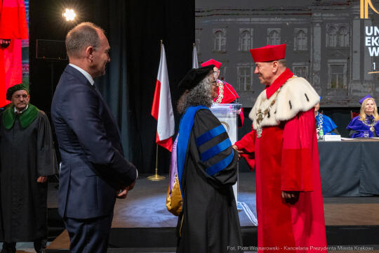 Uniwersytet Ekonomiczny, 100 lat, jubileusz, Miszalski, Buzek, Mazur, Kosek, Honoris Causa