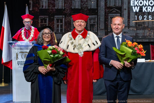 Uniwersytet Ekonomiczny, 100 lat, jubileusz, Miszalski, Buzek, Mazur, Kosek, Honoris Causa
