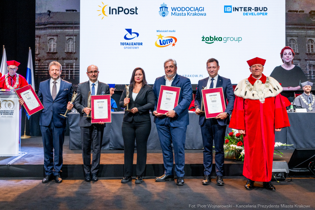 Uniwersytet Ekonomiczny, 100 lat, jubileusz, Miszalski, Buzek, Mazur, Kosek, Honoris Causa  Autor: P. Wojnarowski