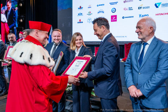 Uniwersytet Ekonomiczny, 100 lat, jubileusz, Miszalski, Buzek, Mazur, Kosek, Honoris Causa