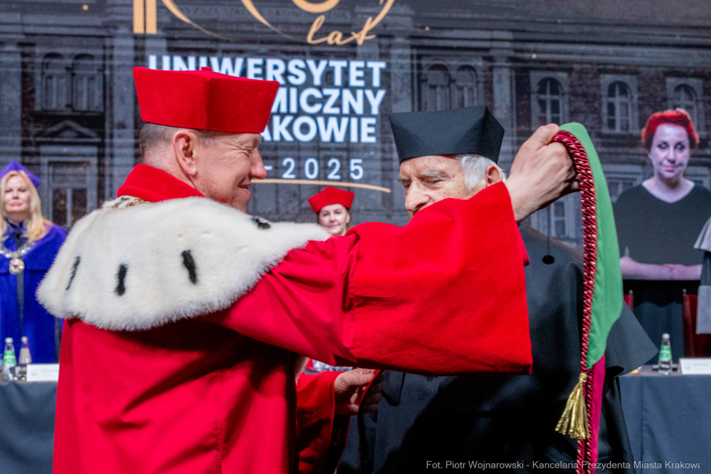 Uniwersytet Ekonomiczny, 100 lat, jubileusz, Miszalski, Buzek, Mazur, Kosek, Honoris Causa  Autor: P. Wojnarowski