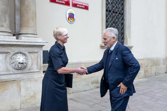 PW_509_001_fot. Piotr Wojnarowski.jpg-Miszalski, Kwaśniewski, wizyta