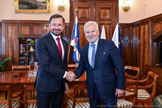 PW_509_007_fot. Piotr Wojnarowski.jpg-Miszalski, Kwaśniewski, wizyta