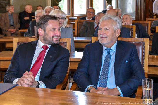 PW_510_005_fot. Piotr Wojnarowski.jpg-Miszalski, Kwaśniewski, Kuźnica, jubileusz