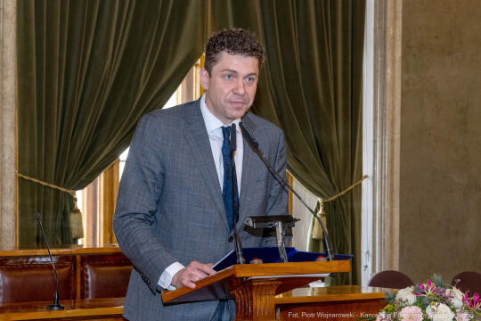 PW_510_008_fot. Piotr Wojnarowski.jpg-Miszalski, Kwaśniewski, Kuźnica, jubileusz