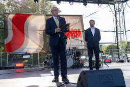 31 maja na scenie plenerowej NCK zorganizowano Dzień Wolności i Samorządności.