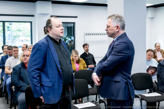 Mazur, spotkanie, przedsiębiorcy, klaster, Zabłocie, Polska Strefa Inwestycji