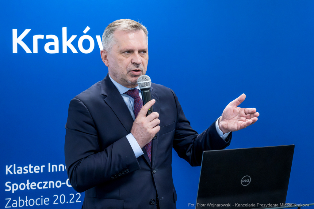 Mazur, spotkanie, przedsiębiorcy, klaster, Zabłocie, Polska Strefa Inwestycji  Autor: P. Wojnarowski