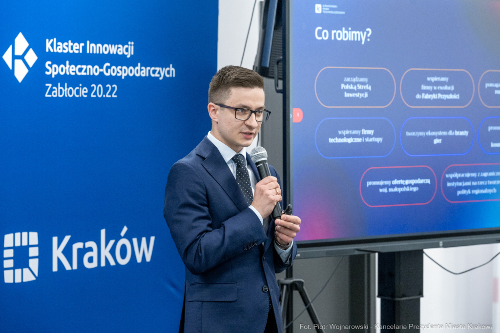 Mazur, spotkanie, przedsiębiorcy, klaster, Zabłocie, Polska Strefa Inwestycji  Autor: P. Wojnarowski