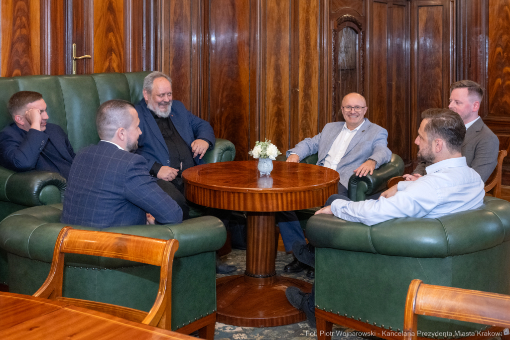 Miszalski, Ryt, Małopolski Związek Piłki Nożnej, zarząd, spotkanie, zdjęcia  Autor: P. Wojnarowski