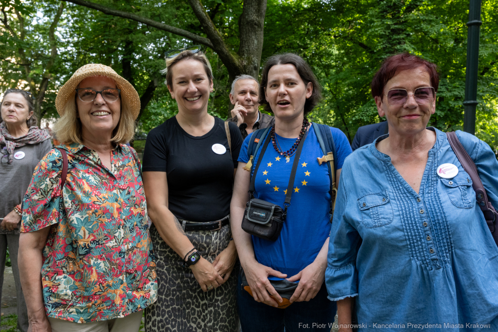 Toast za wolność, Klaman, Planty, Pytel, spotkanie, zdjęcia  Autor: P. Wojnarowski