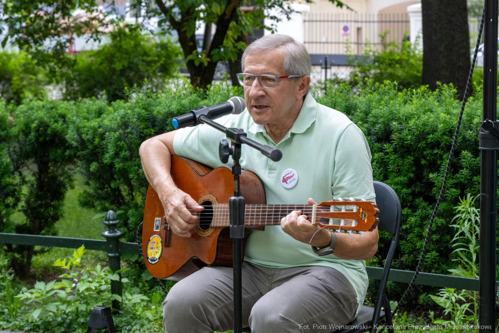Toast za wolność, Klaman, Planty, Pytel, spotkanie, zdjęcia  Autor: P. Wojnarowski