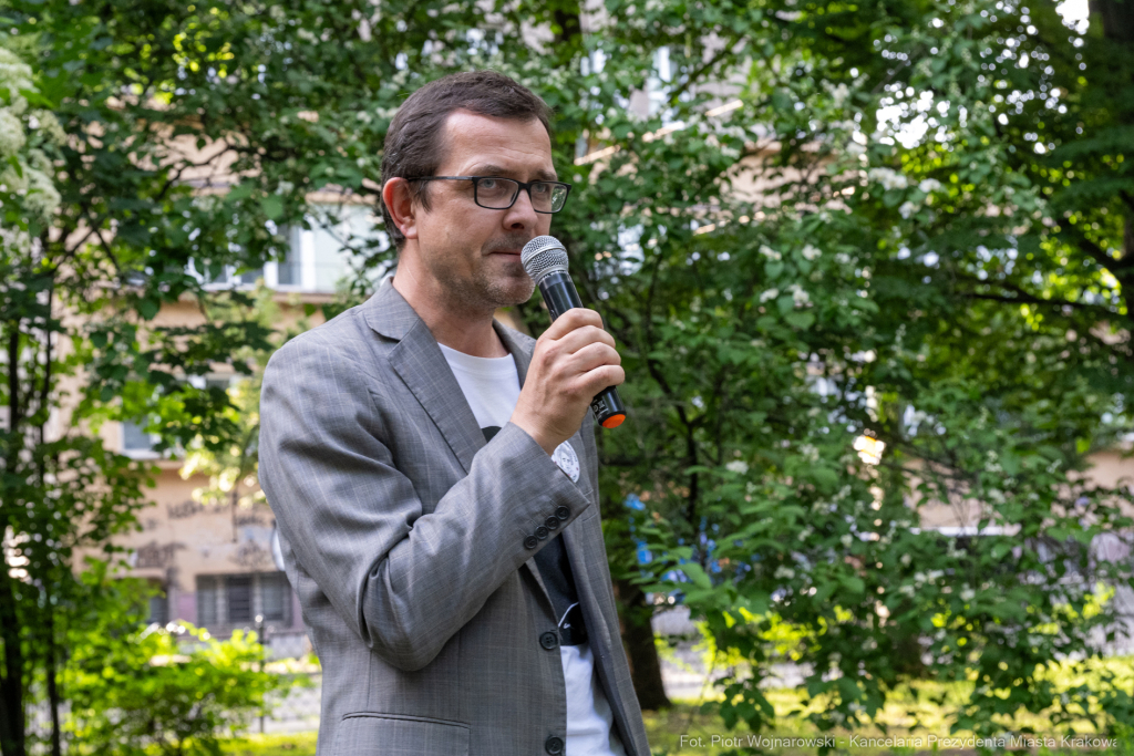 Toast za wolność, Klaman, Planty, Pytel, spotkanie, zdjęcia  Autor: P. Wojnarowski