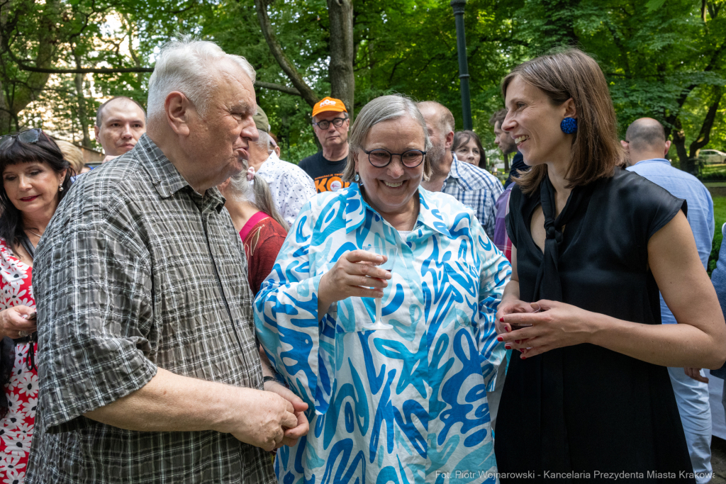 Toast za wolność, Klaman, Planty, Pytel, spotkanie, zdjęcia  Autor: P. Wojnarowski