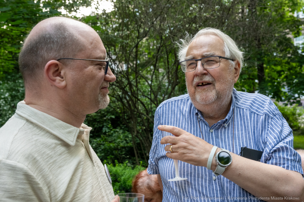 Toast za wolność, Klaman, Planty, Pytel, spotkanie, zdjęcia  Autor: P. Wojnarowski