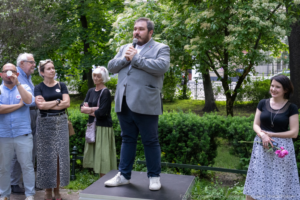 Toast za wolność, Klaman, Planty, Pytel, spotkanie, zdjęcia  Autor: P. Wojnarowski