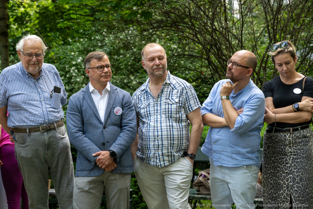 Toast za wolność, Klaman, Planty, Pytel, spotkanie, zdjęcia  Autor: P. Wojnarowski