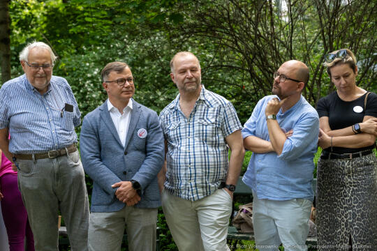 Toast za wolność, Klaman, Planty, Pytel, spotkanie, zdjęcia