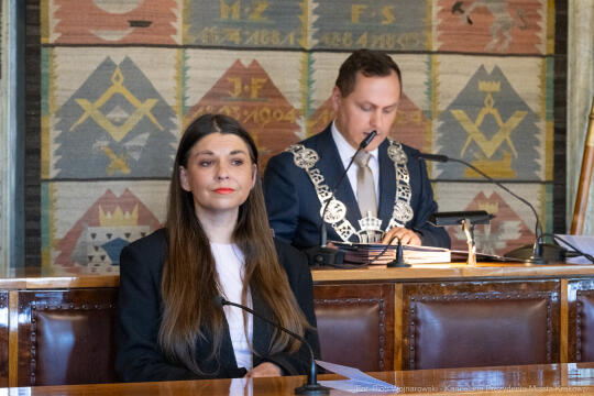 Honorowy Obywatel, Boniecki, Adam, uroczystość, zdjęcia, Tygodnik Powszechny