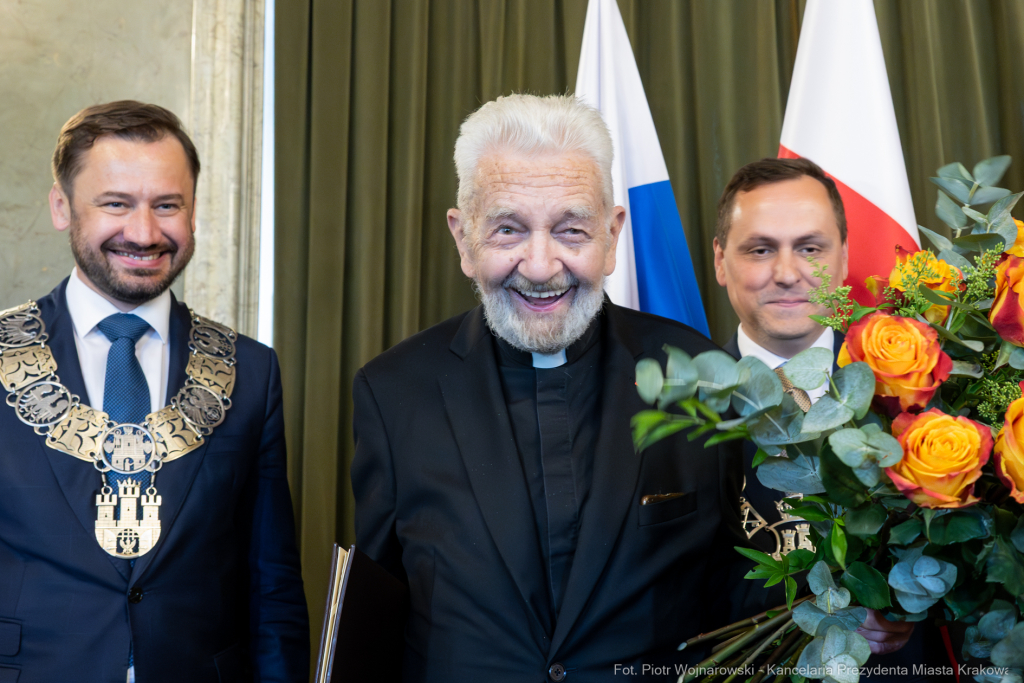 Honorowy Obywatel, Boniecki, Adam, uroczystość, zdjęcia, Tygodnik Powszechny  Autor: P. Wojnarowski