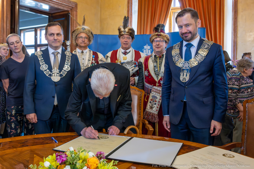 Honorowy Obywatel, Boniecki, Adam, uroczystość, zdjęcia, Tygodnik Powszechny  Autor: P. Wojnarowski