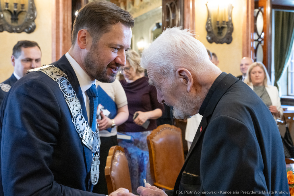 Honorowy Obywatel, Boniecki, Adam, uroczystość, zdjęcia, Tygodnik Powszechny  Autor: P. Wojnarowski