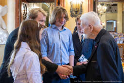 Honorowy Obywatel, Boniecki, Adam, uroczystość, zdjęcia, Tygodnik Powszechny