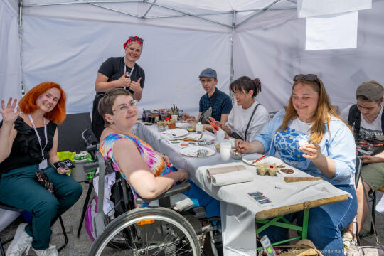 Miszalski, integracja, niepełnosprawność, Kocham Kraków z Wzajemnością, Klaman