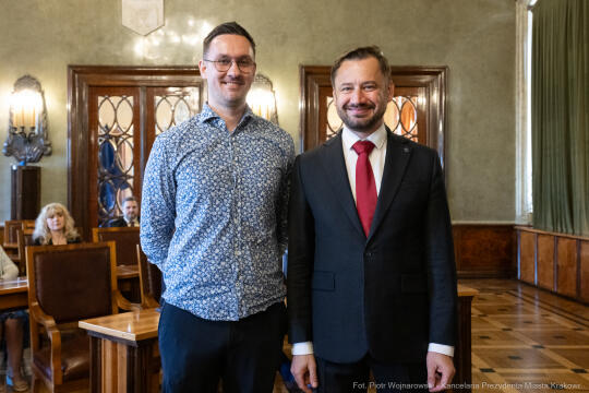 PW_521_027_fot. Piotr Wojnarowski.jpg-Miszalski, Honoris Gratia, wręczenie, święto miasta, HG