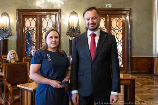 PW_521_035_fot. Piotr Wojnarowski.jpg-Miszalski, Honoris Gratia, wręczenie, święto miasta, HG