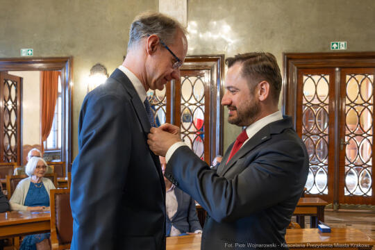PW_521_042_fot. Piotr Wojnarowski.jpg-Miszalski, Honoris Gratia, wręczenie, święto miasta, HG