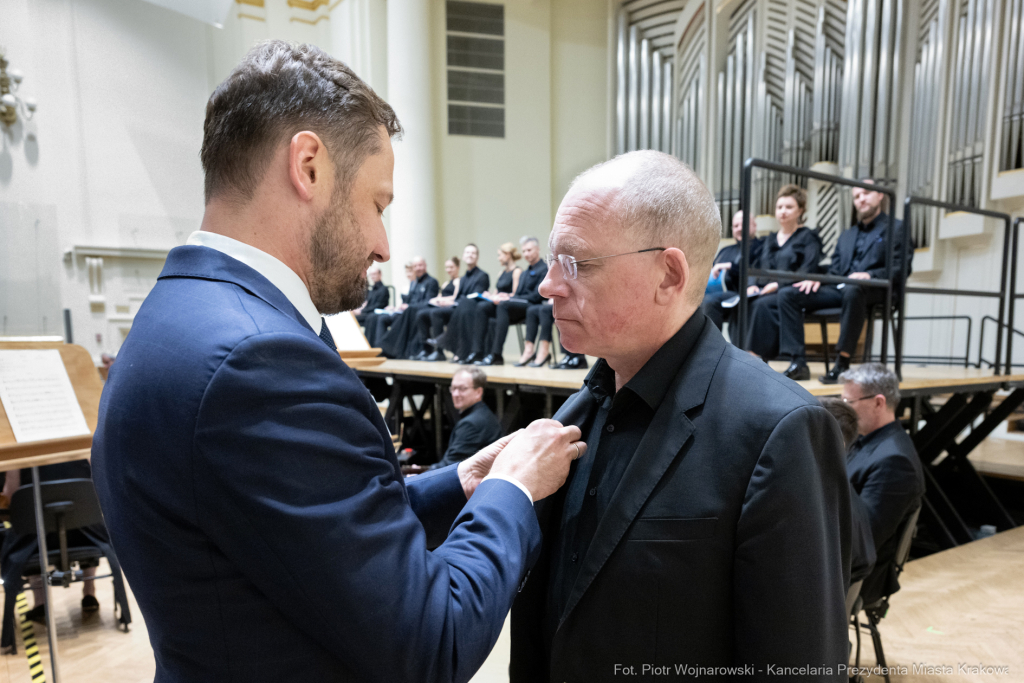 Miszalski, Capella Cracoviensis, koncert, jubileusz, wręczenie, Honoris Gratia  Autor: P. Wojnarowski