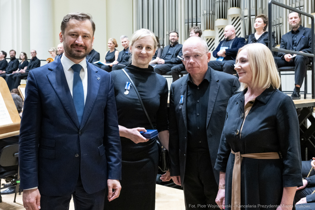 Miszalski, Capella Cracoviensis, koncert, jubileusz, wręczenie, Honoris Gratia  Autor: P. Wojnarowski